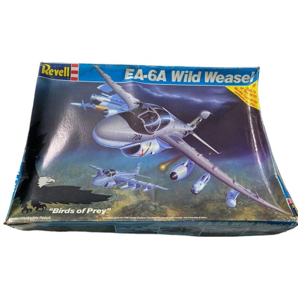 Revell EA-6A Wild Weasel 1:48 Scale Model Kit Brand New SEE PHOTOS 🆓🚢